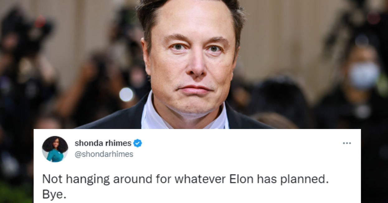 Celebs Leaving Twitter After Elon Musk Bought The Site