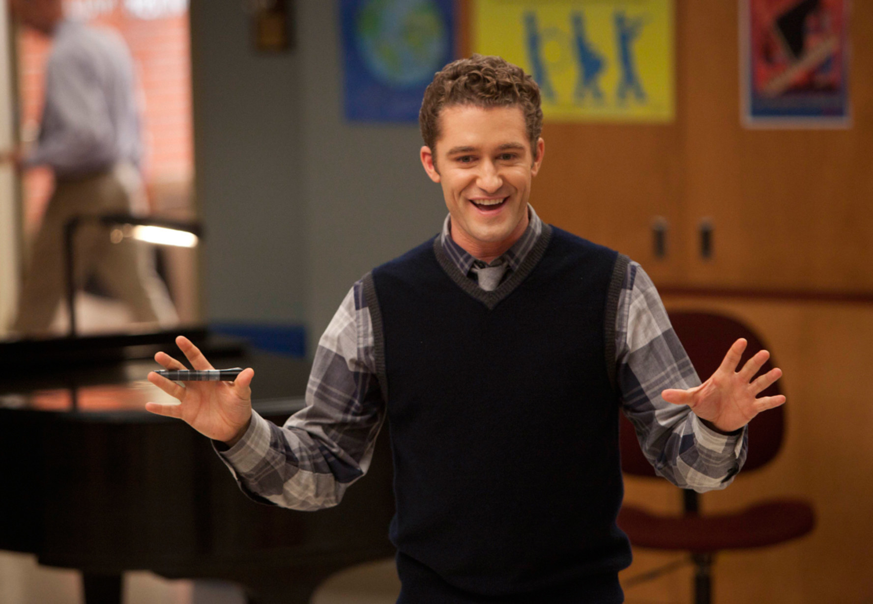 Matthew as Mr Schue