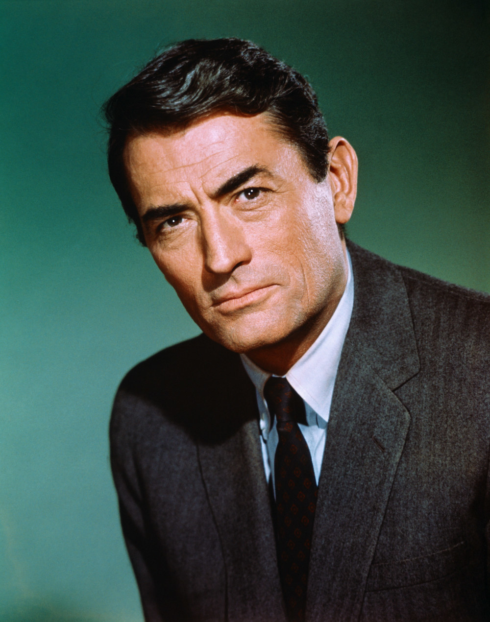 Closeup of Gregory Peck