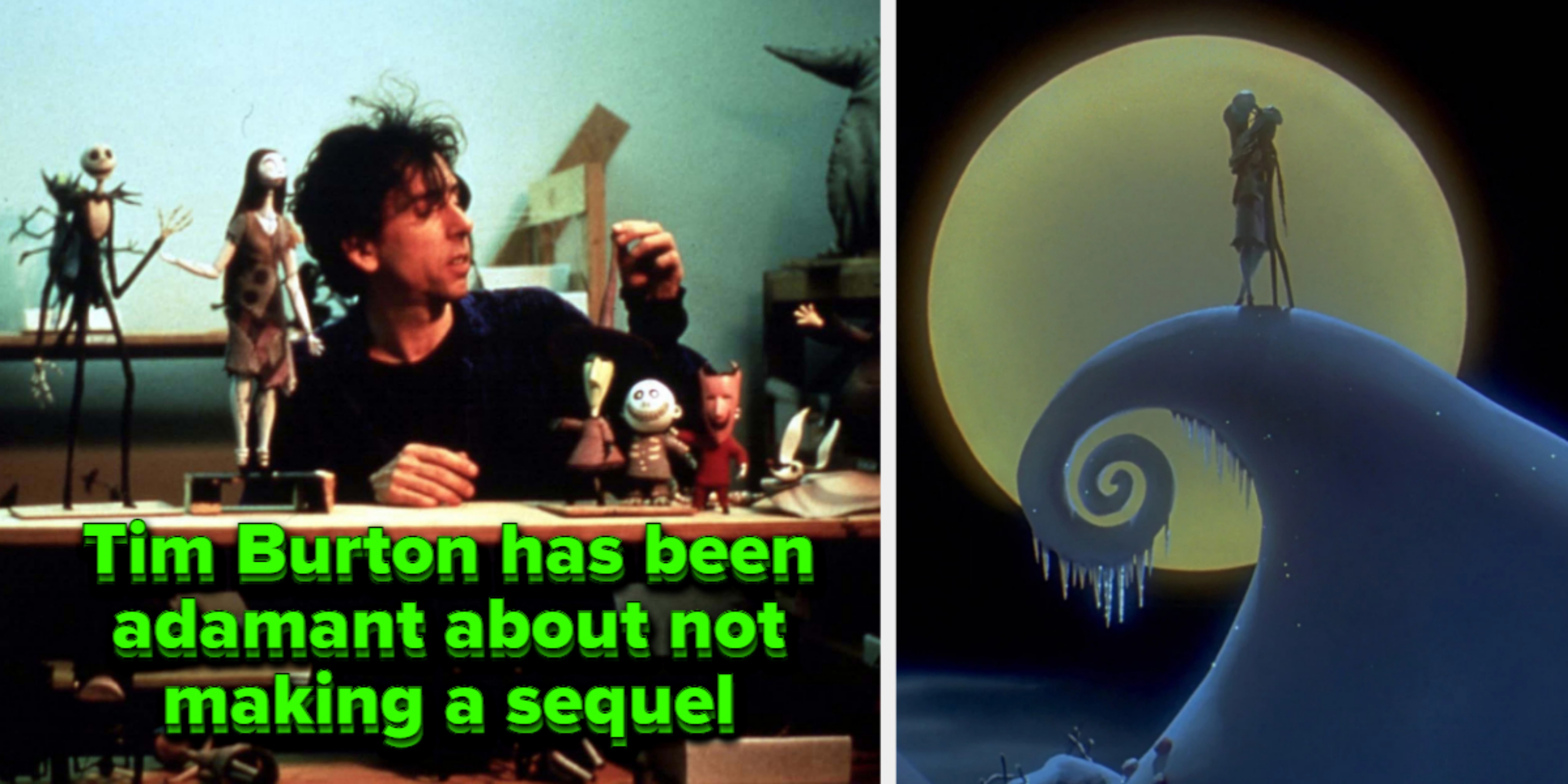 The Nightmare Before Christmas' Prequel Is Batted Around By