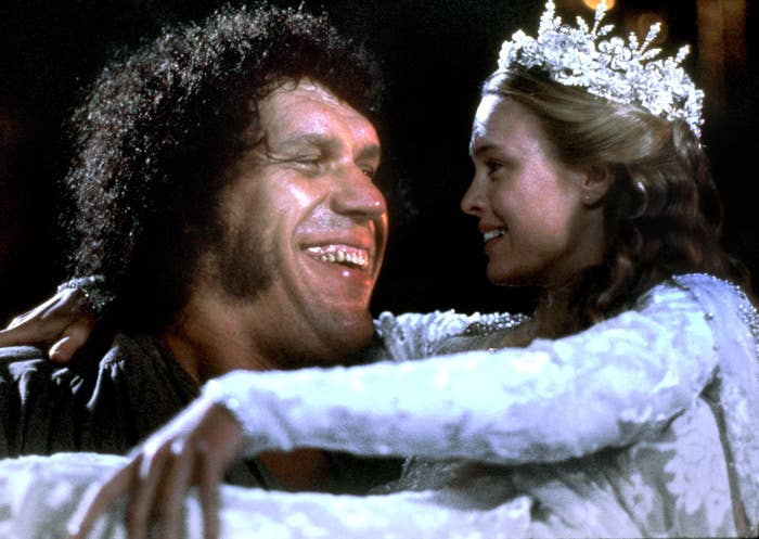 André the Giant and Robin Wright in &quot;The Princess Bride&quot;