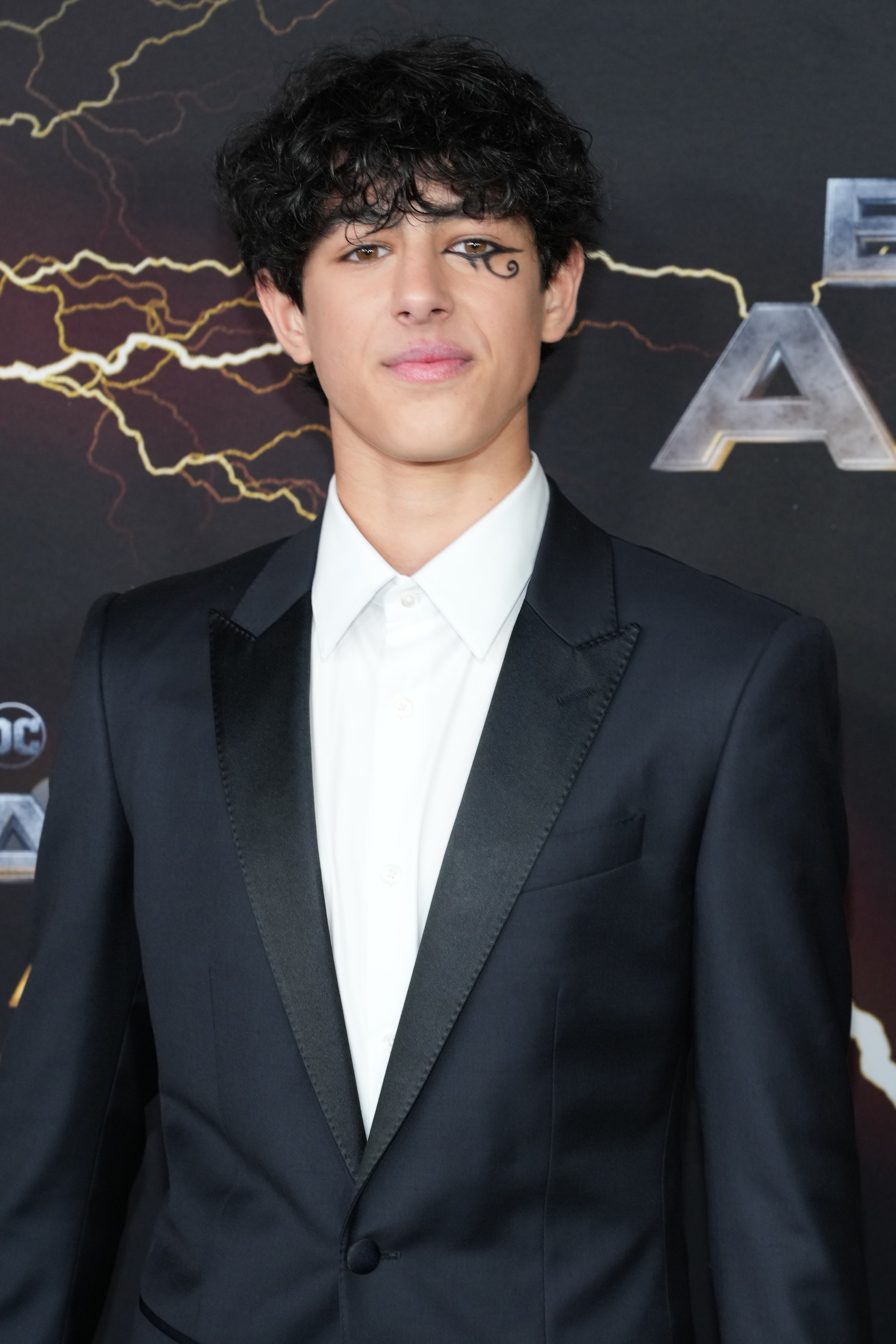 Bodhi Sabongui on the red carpet for the Black Adam movie premiere