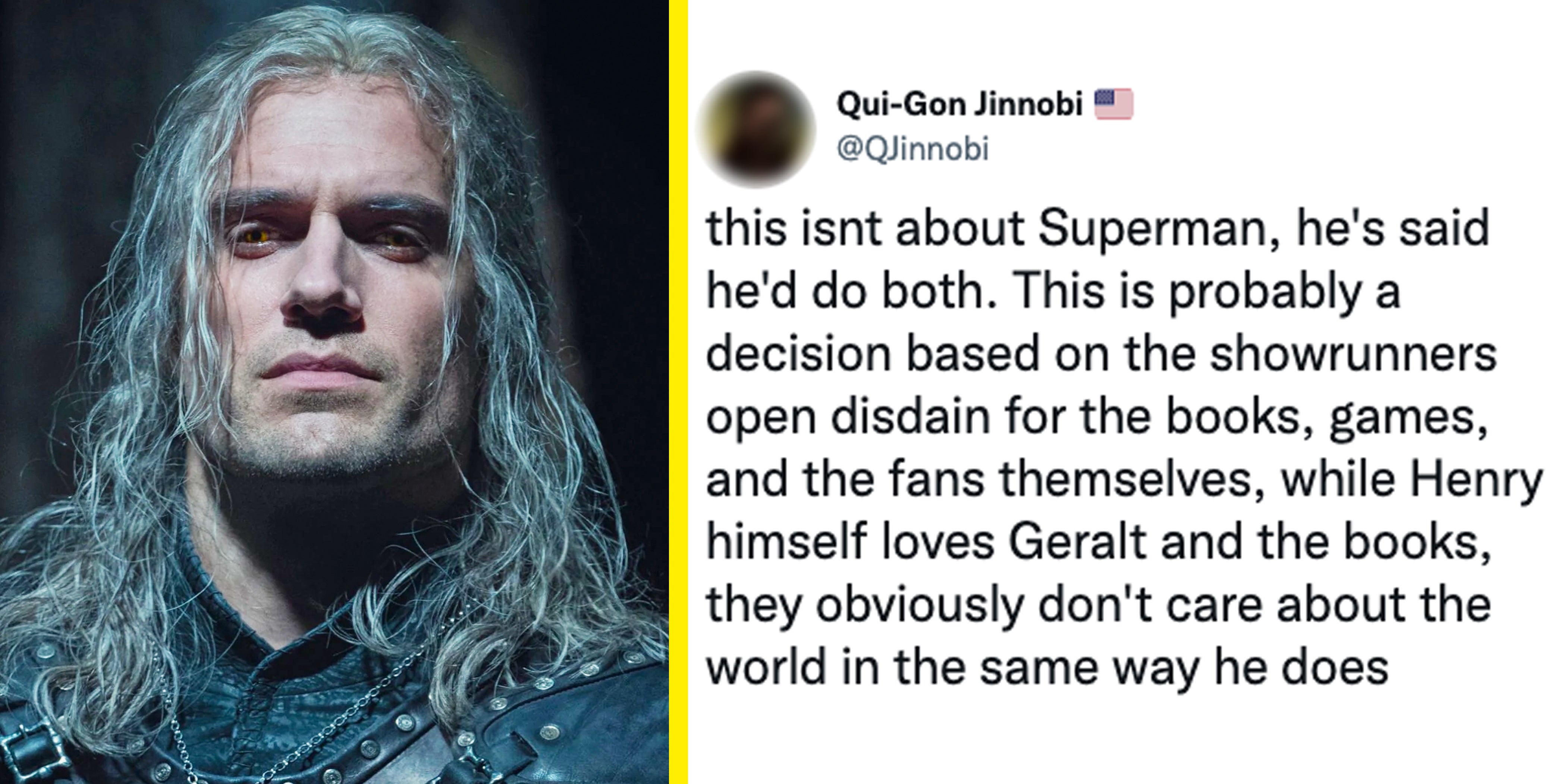 The Witcher cast only found out Henry Cavill was leaving a day before the  rest of the world did