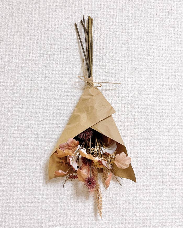 IKEA（イケア）のおすすめオシャレインテリア「SMYCKA スミッカ 造花のブーケ ペールピンク/ベージュ 48cm」