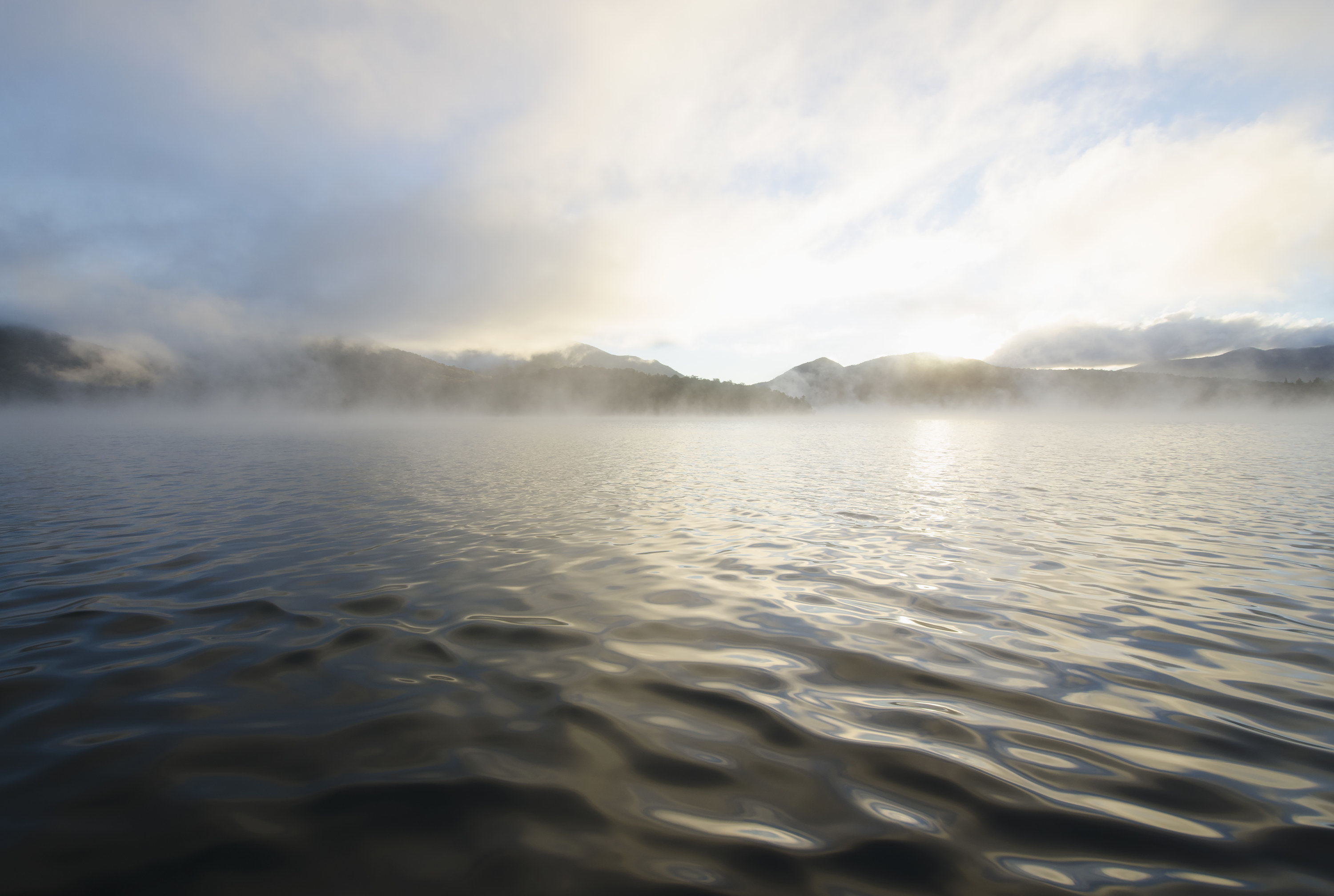 Mist on Lake Placid