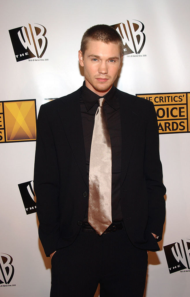 Chad Michael Murray looking serious