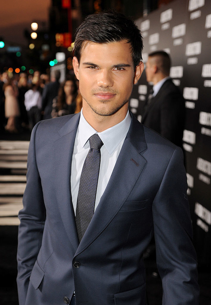 closeup of Taylor Lautner