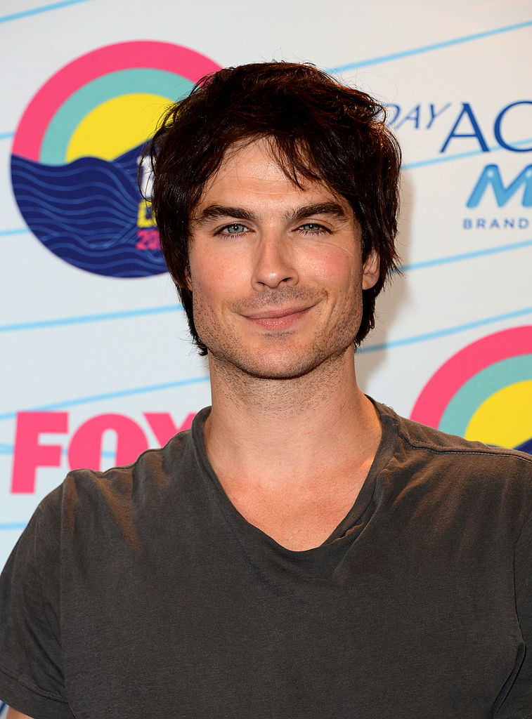 closeup of Ian Somerhalder