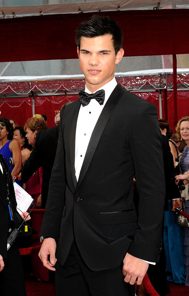 Taylor Lautner on the red carpet