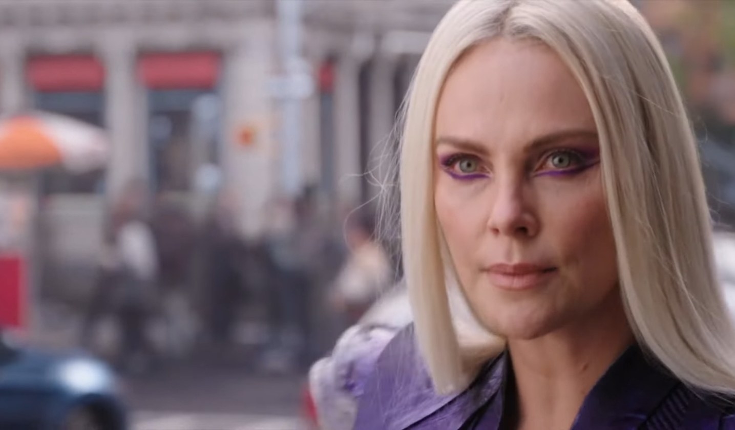 Charlize Theron debuts as Clea on the streets of New York in &quot;Doctor Strange in the Multiverse of Madness&quot;