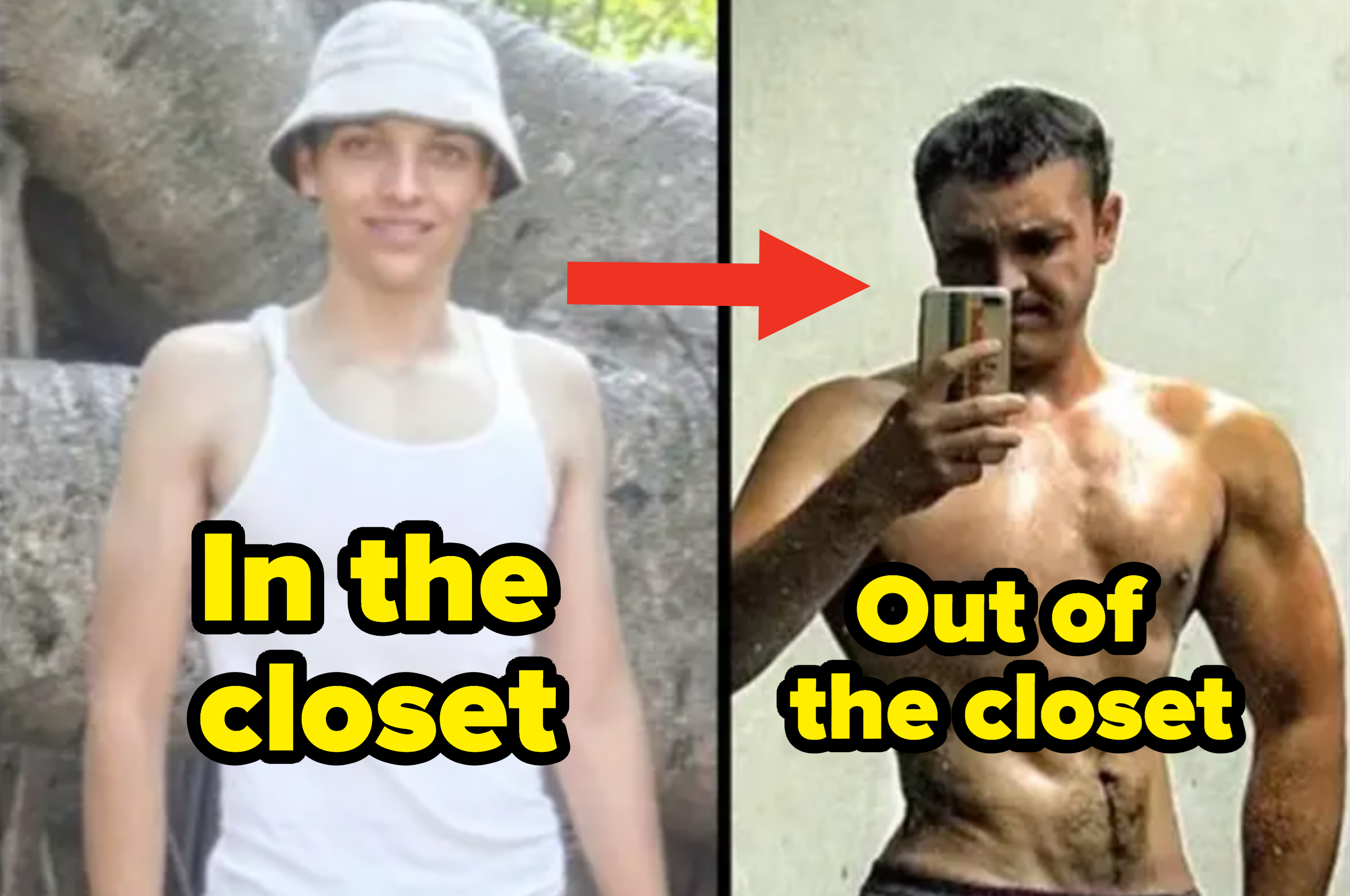coming out of the closet party