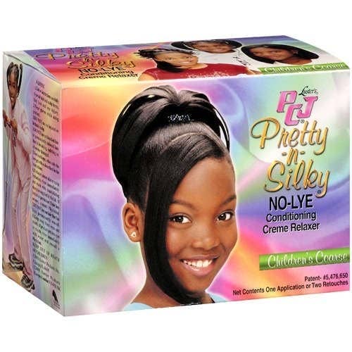 The Girls On Those At-Home Relaxer Boxes In the 2000s Didn't Even Have  Relaxed Hair