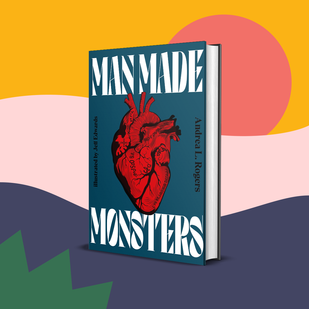 book cover with a graphic of a heart