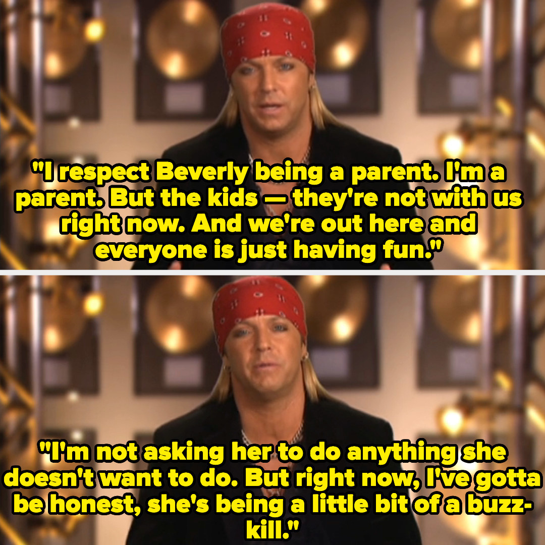 Bret Michaels confessional in &quot;Rock of Love&quot;