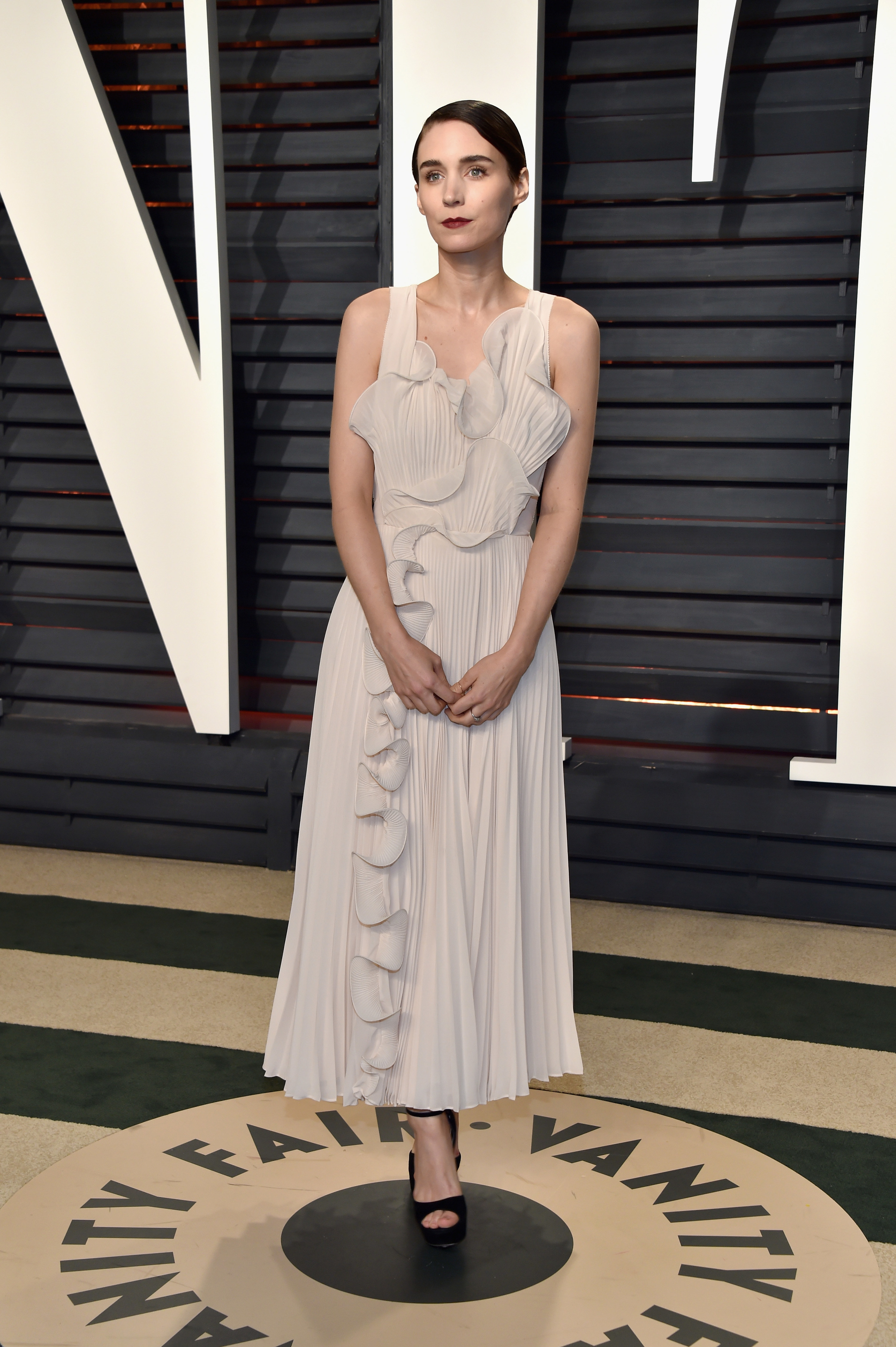 Rooney Mara at the 2017 Vanity Fair Oscar party