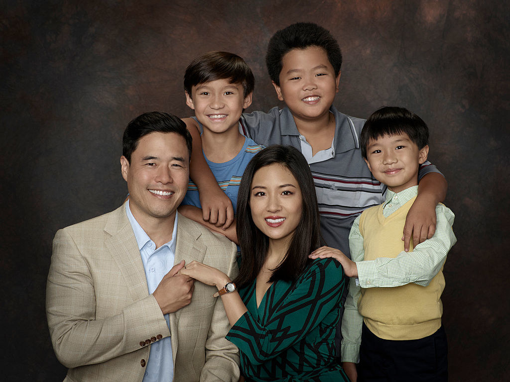 A promo shot of the Huang family