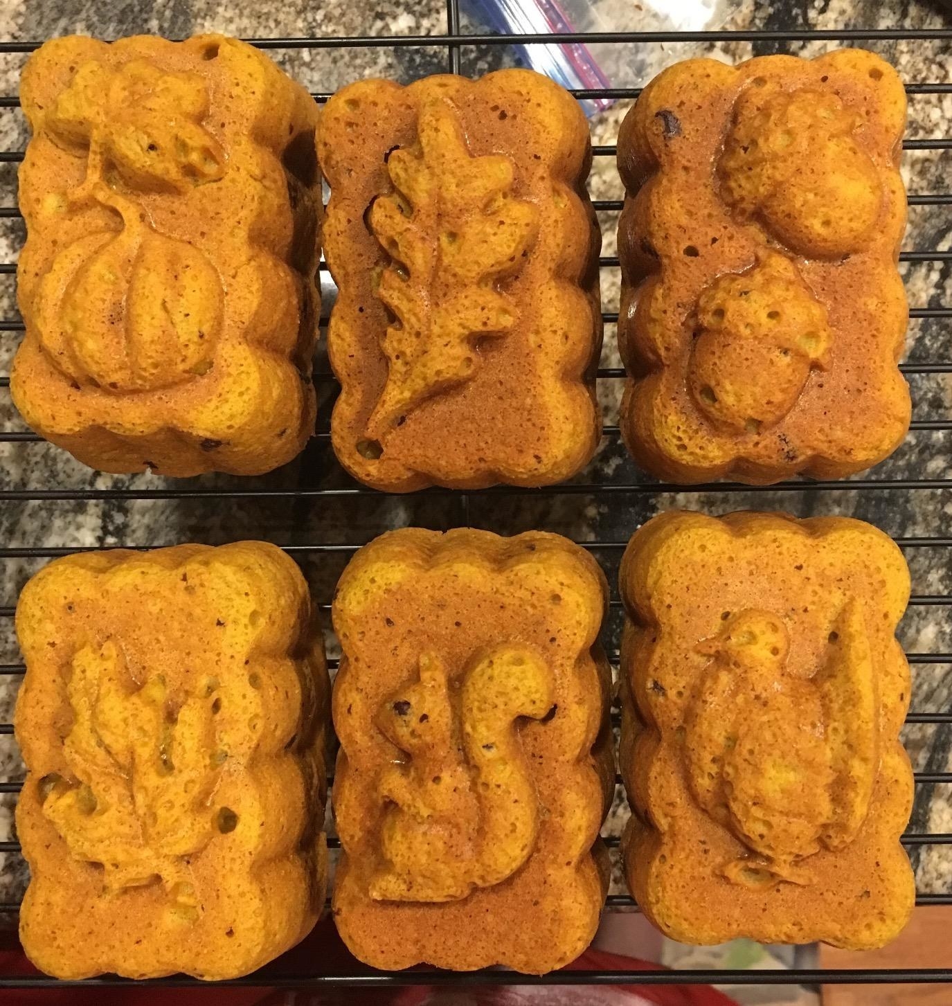 Reviewer image of baked mini loaves