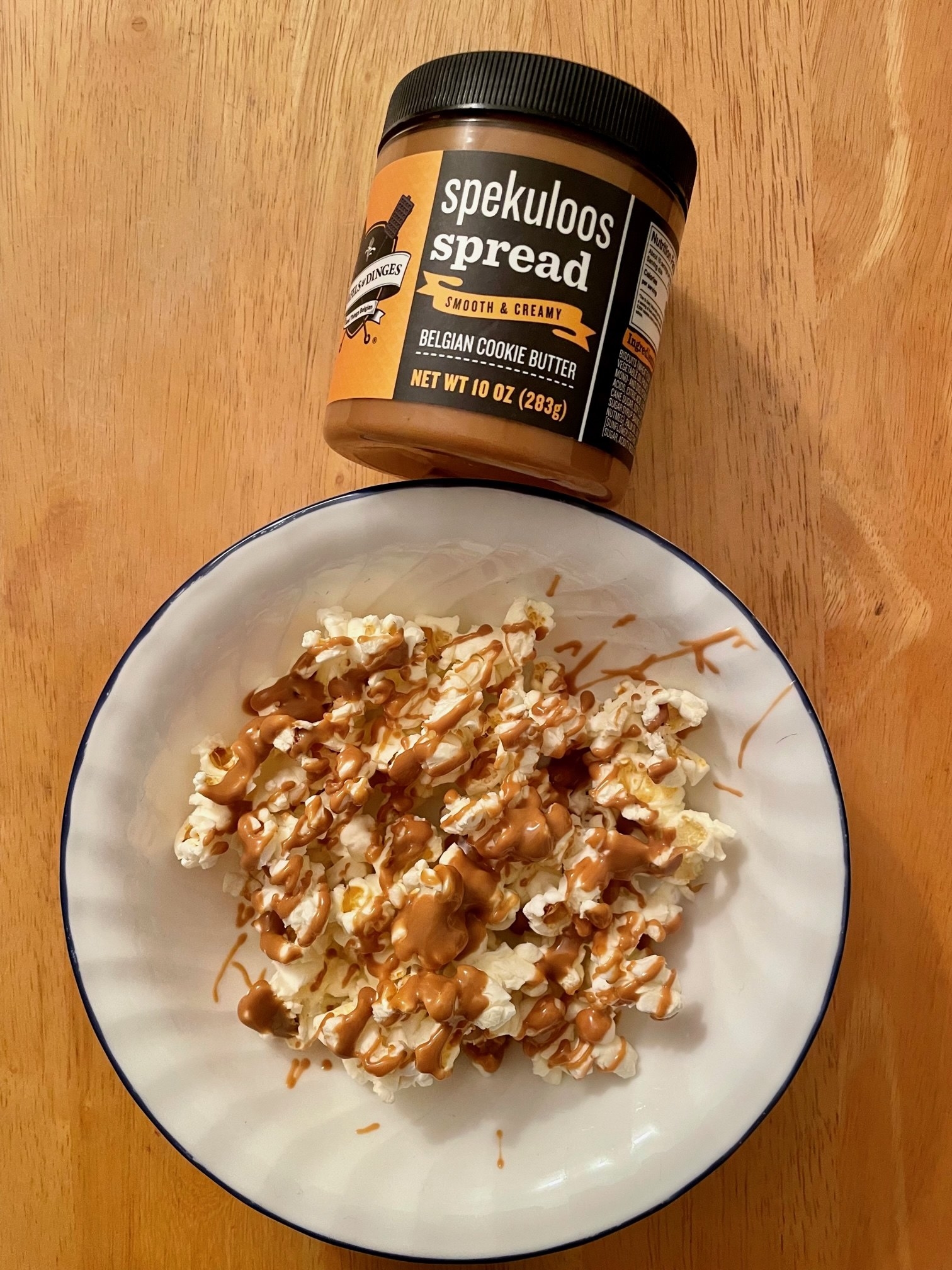 Popcorn with Cookie Butter