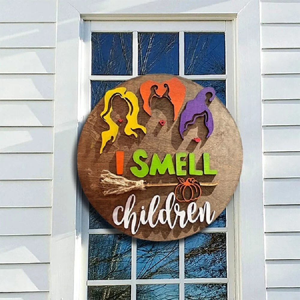 An I Smell Children sign