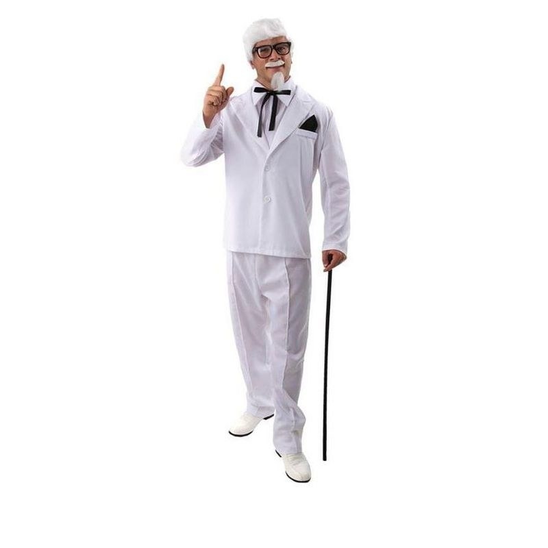person in colonel sanders costume