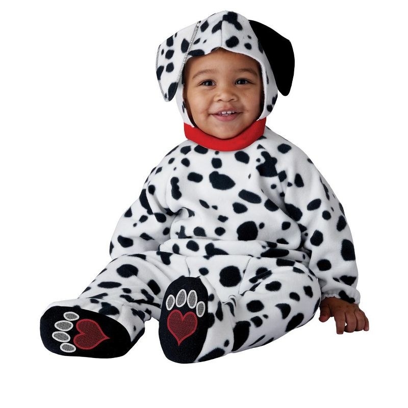 baby in dalmatian costume