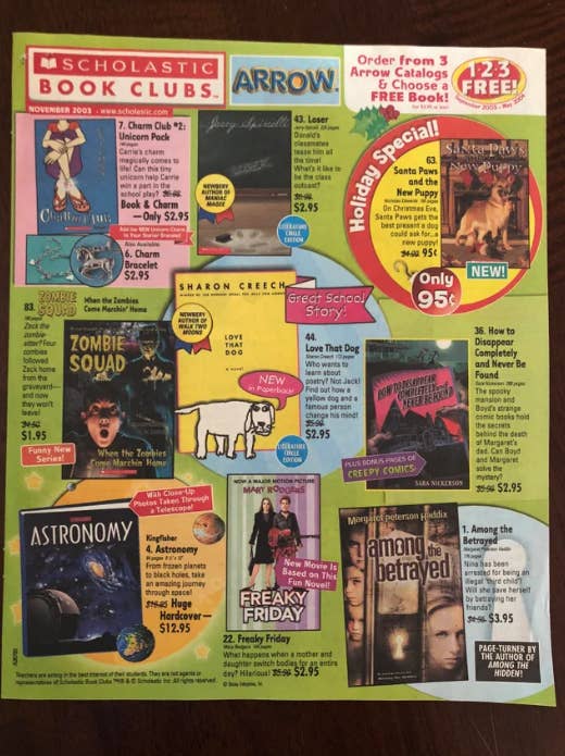 Ordering books from Scholastic Arrow Book Club News : r/nostalgia