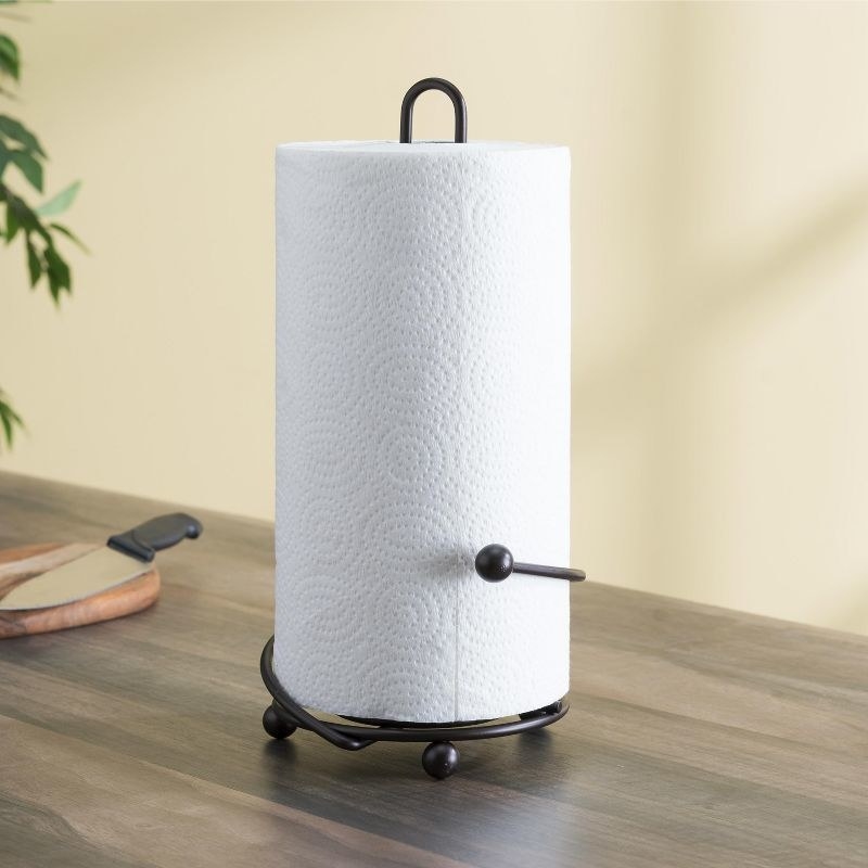 The paper towel holder