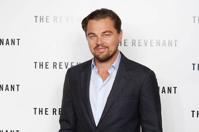 Closeup of Leonardo DiCaprio