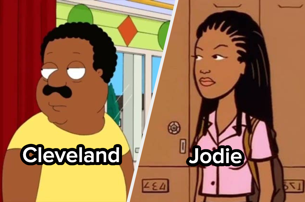 Black Cartoon Porn Cleveland Show - The Best Black Cartoon Characters Of All Time