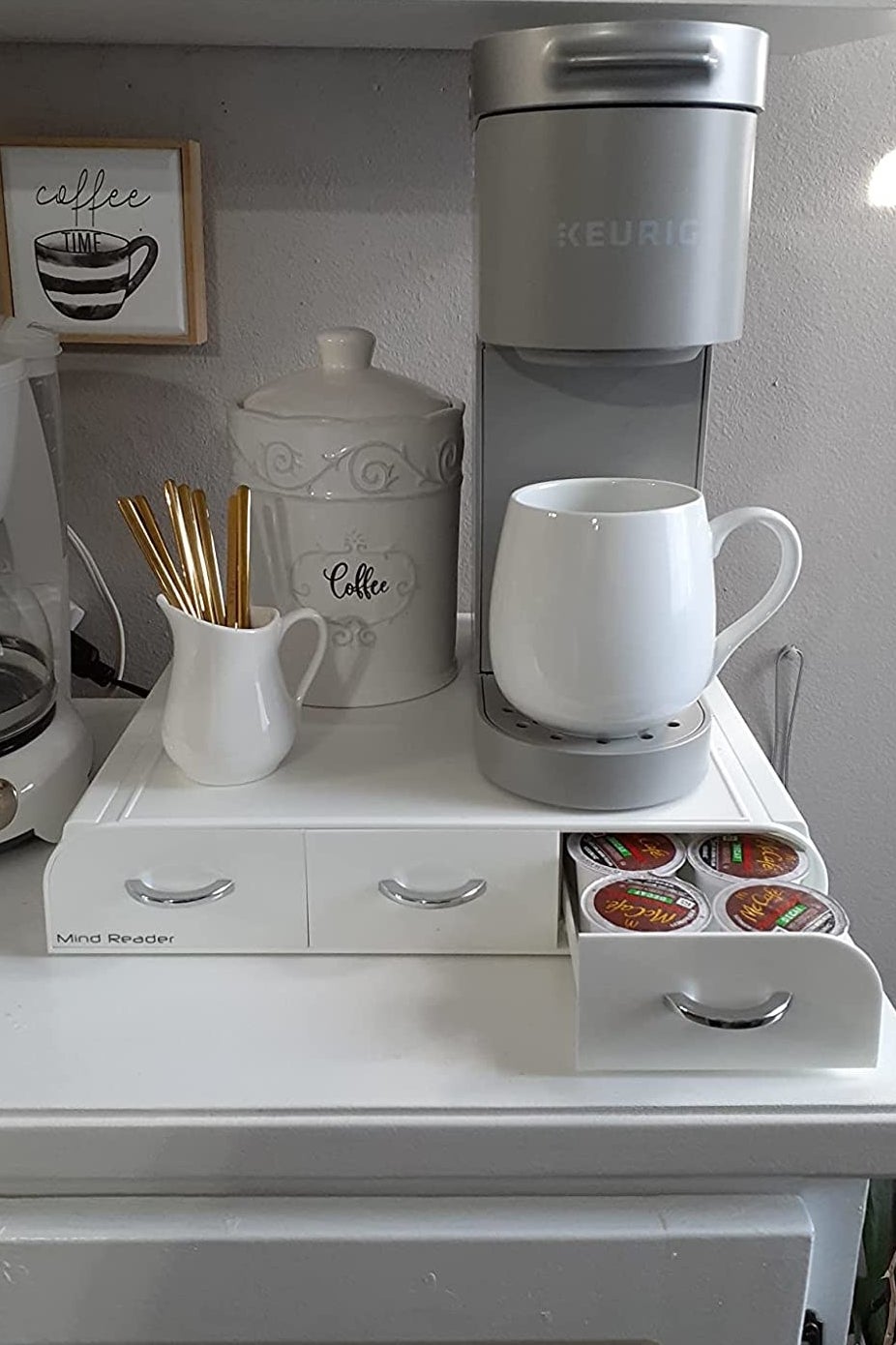 Clutter-Free Classroom - A ☕ Keurig K-cup storage container is a great  storage solution for organizing play dough. Such a cool idea! 👍👍 This  image was posted on Instagram by failingforwardbooks 