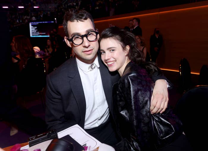 closeup of Jack with his arm around Margaret