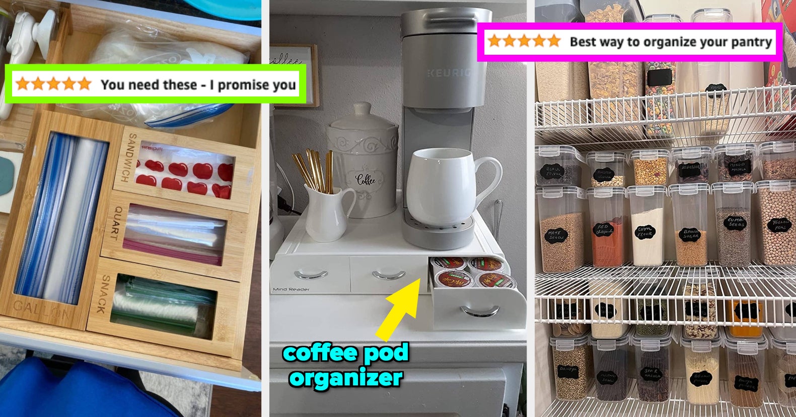 28 Genius Kitchen Organizers That You'll Wish You'd Bought Sooner