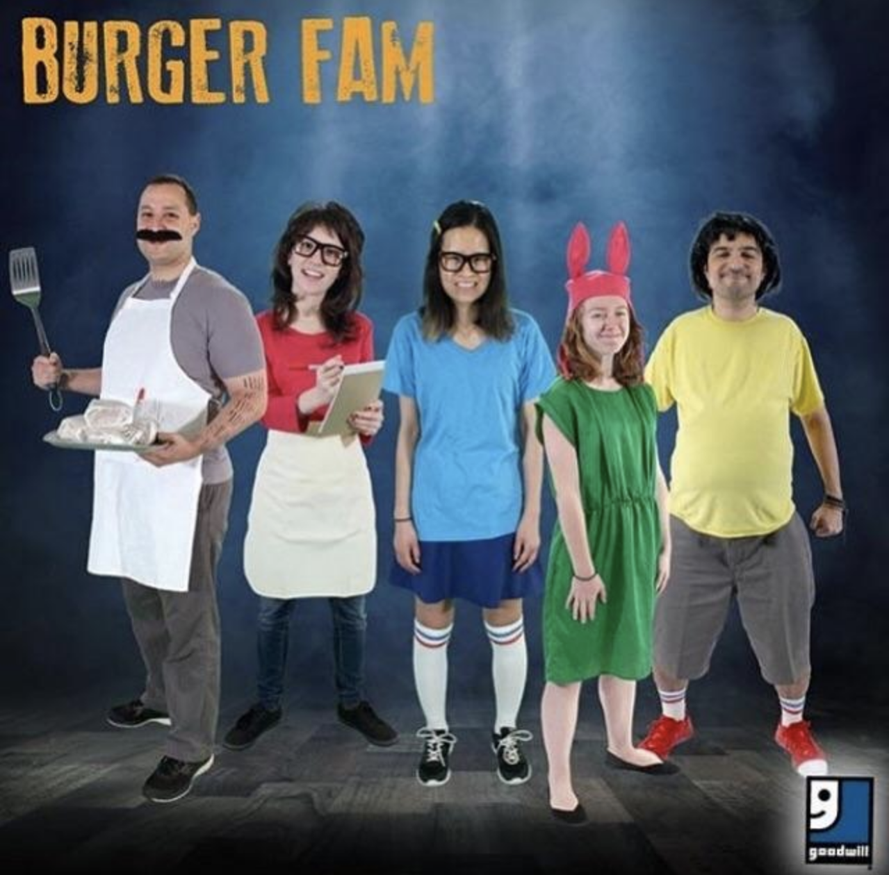 knock off bob&#x27;s burgers family costume