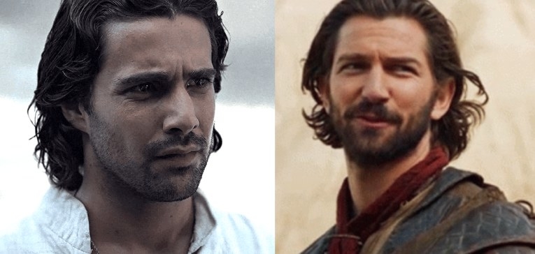 Criston Cole from &quot;House of the Dragon&quot; and Daario Naharis from &quot;Game of Thrones&quot;