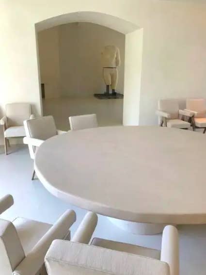 Kim Kardashian's dining room