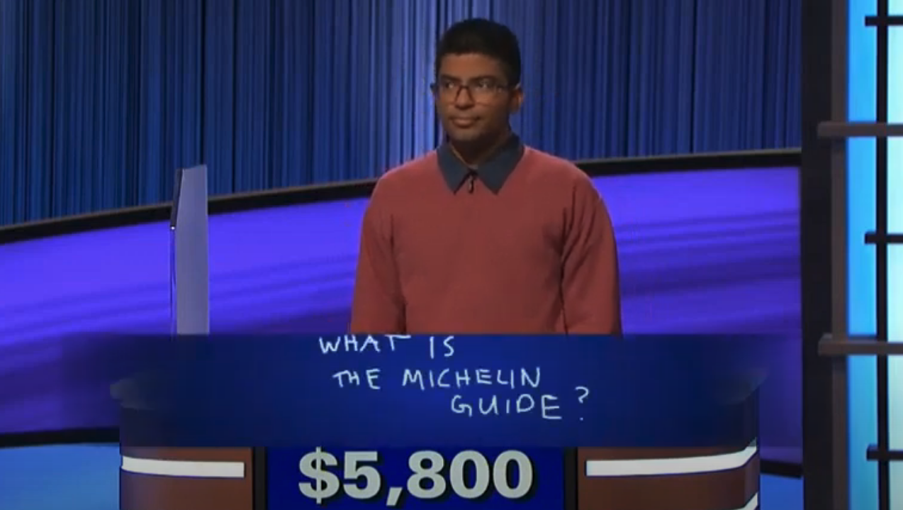contestant answers, &quot;what is the michelin guide&quot;