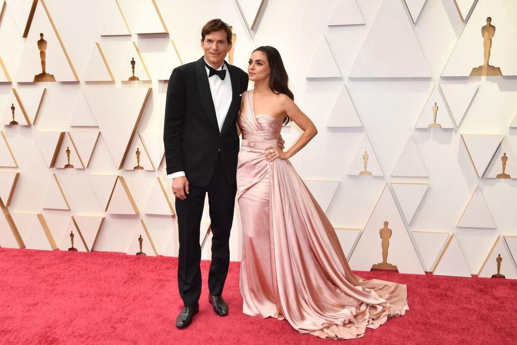 the couple on the red carpet