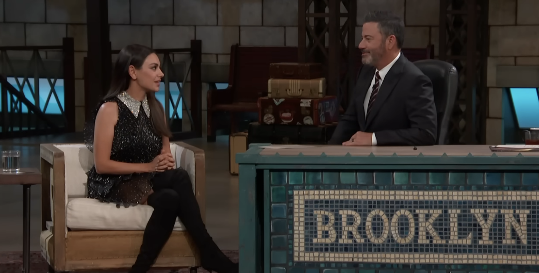 Mila Kunis Being Booed On Jimmy Kimmel - 59