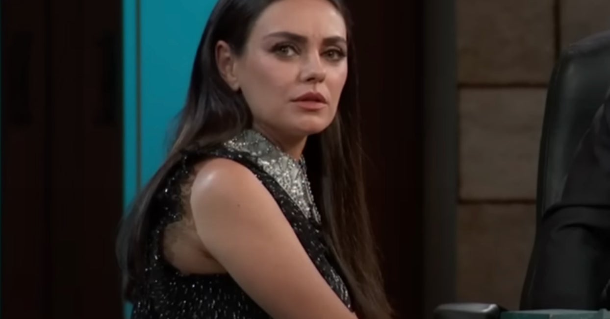 Mila Kunis Got Booed By Jimmy Kimmel's Audience Multiple Times And Handled It Perfectly