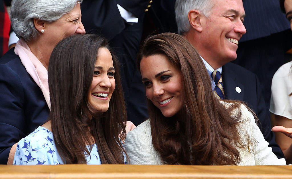 Pippa and Kate Middleton