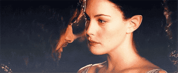 Aragorn and Arwen in love