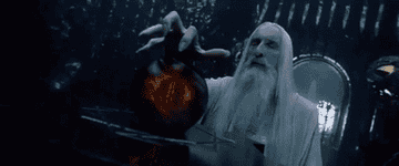 Saruman being creepy