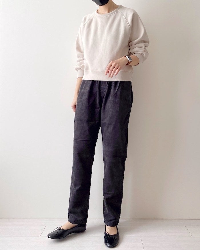 脚がすっきり見えて嬉しい〜！無印良品の「楽ちんパンツ」今っぽいデザインがおしゃれ♡
