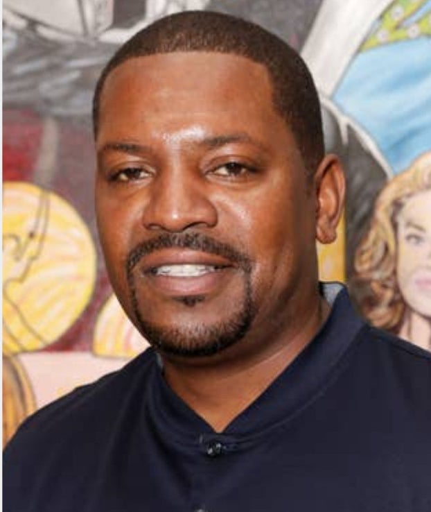 Mekhi Phifer attends the HempHera Kosmetikos pre-Emmy luxury lounge presented by GBK Brand Bar day one at Kimpton La Peer Hotel on September 17, 2021