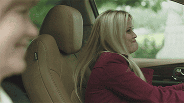 gif of character from big little lies shouting i want more