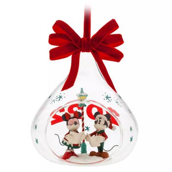 The Mickey and Minnie ornament