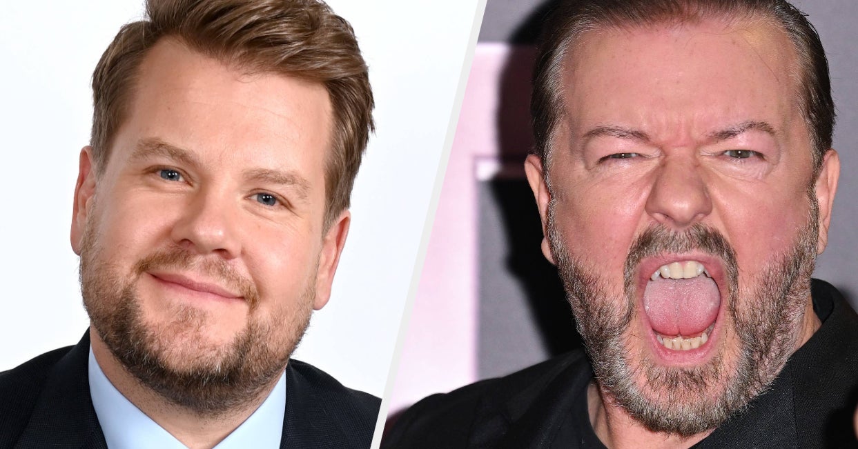 Ricky Gervais and James Corden: What Really Happened Between the Two Comics