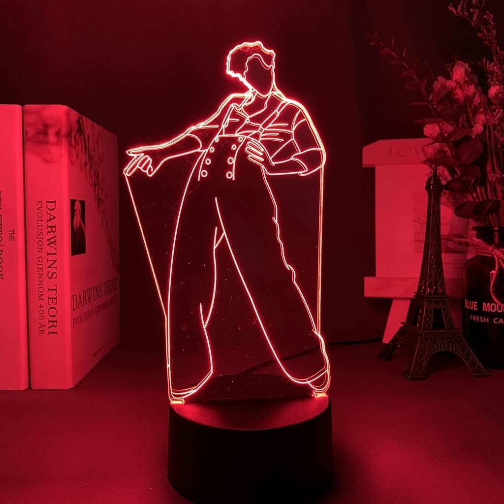 lámpara LED con figura de Harry Styles