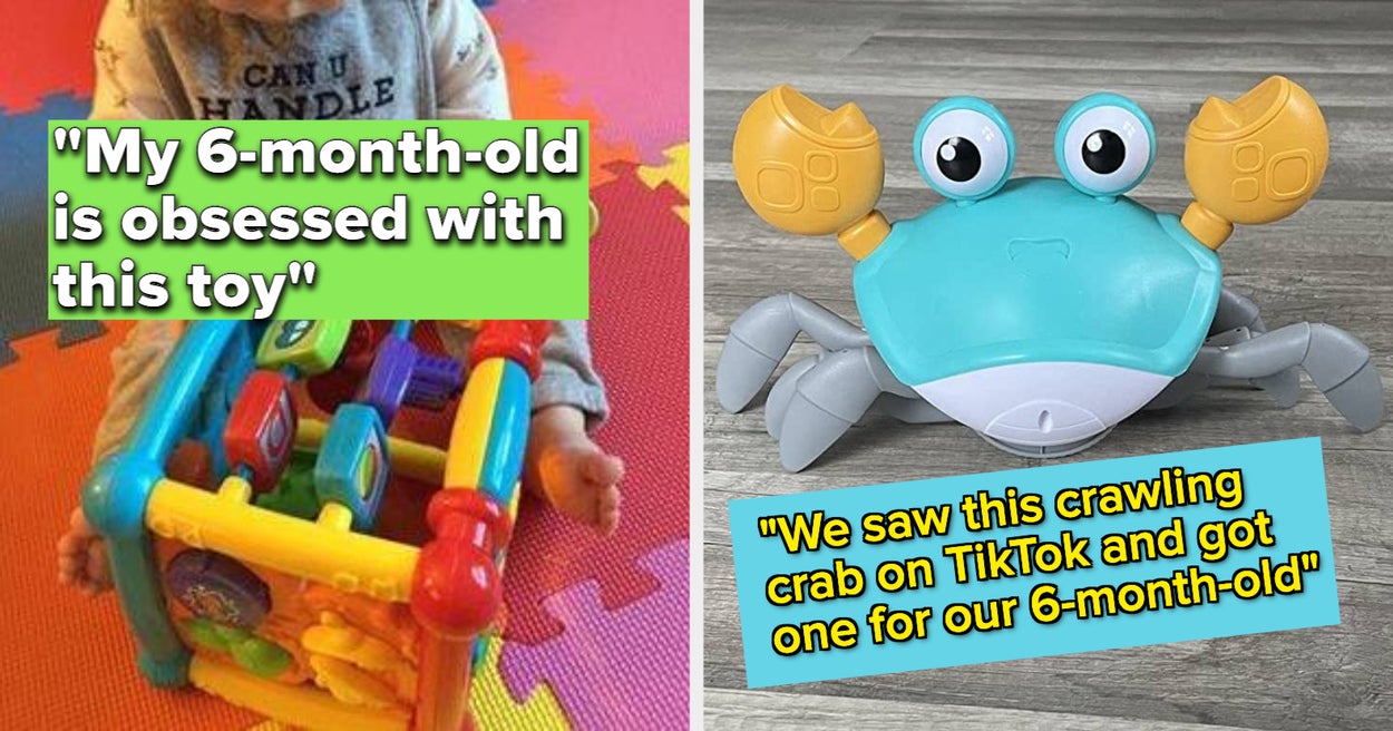 25 Best Toys And Gifts To Keep 6-Month-Olds Happy