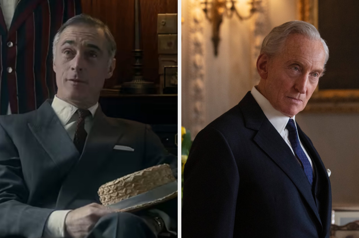 Greg Wise and Charles Dance as Louis
